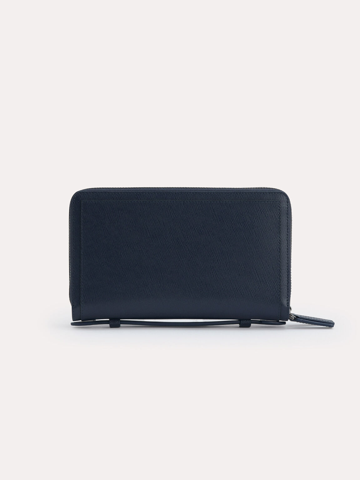 Dompet Perjalanan Kulit Bertekstur, 