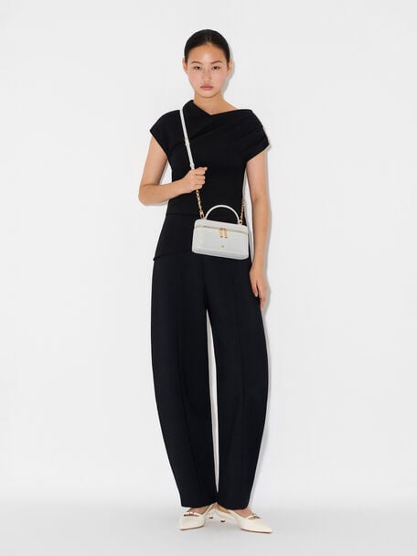 Sepatu Hak Tinggi Slingback Kulit Maggie, , hi-res