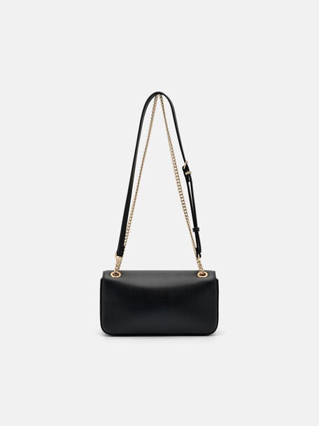 Farida Leather Mini Shoulder Bag, , hi-res