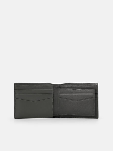 Leather Bi-Fold Wallet with Insert, 