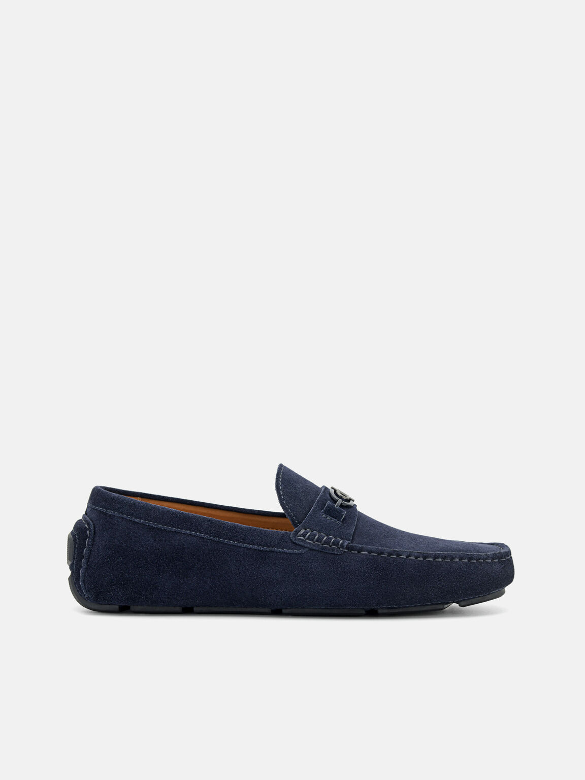PEDRO Icon Suede Horsebit Driving Shoes, , hi-res