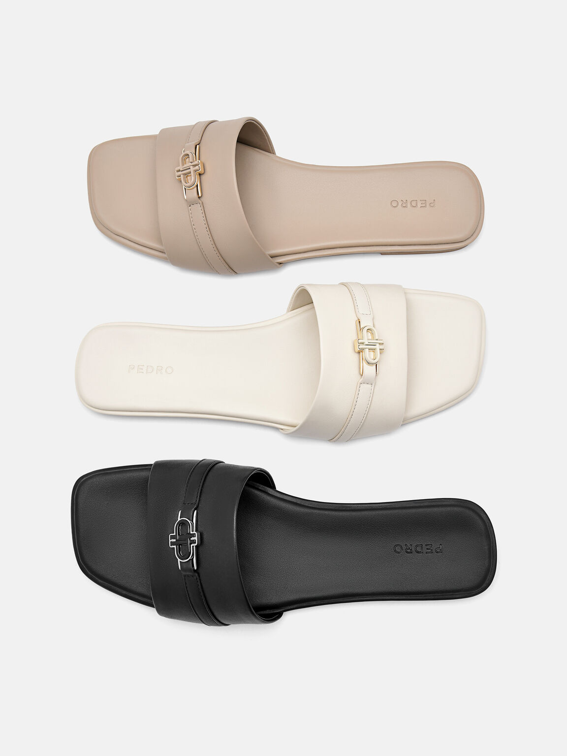 PEDRO Icon Leather Sandals, , hi-res