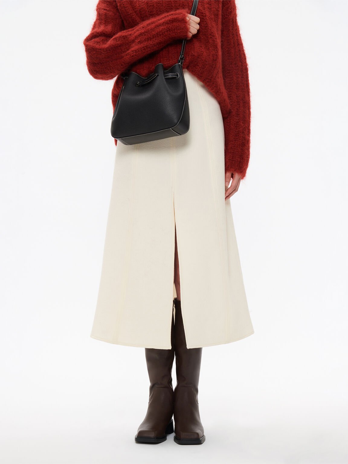 Marion Leather Knee Boots, 