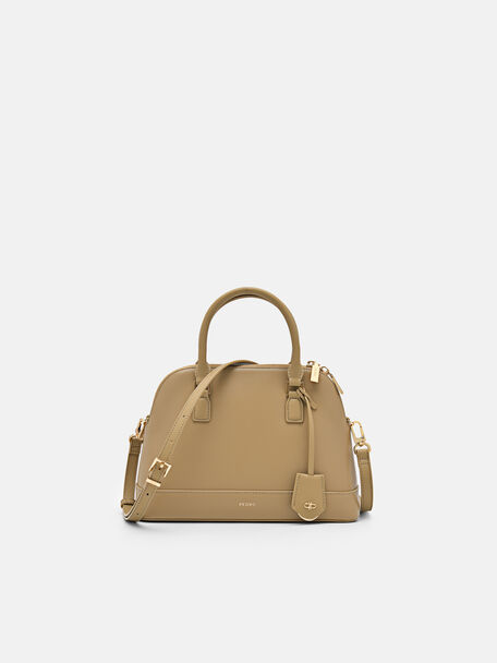 Tas Tangan Kulit PEDRO Studio Lucia, Mustard