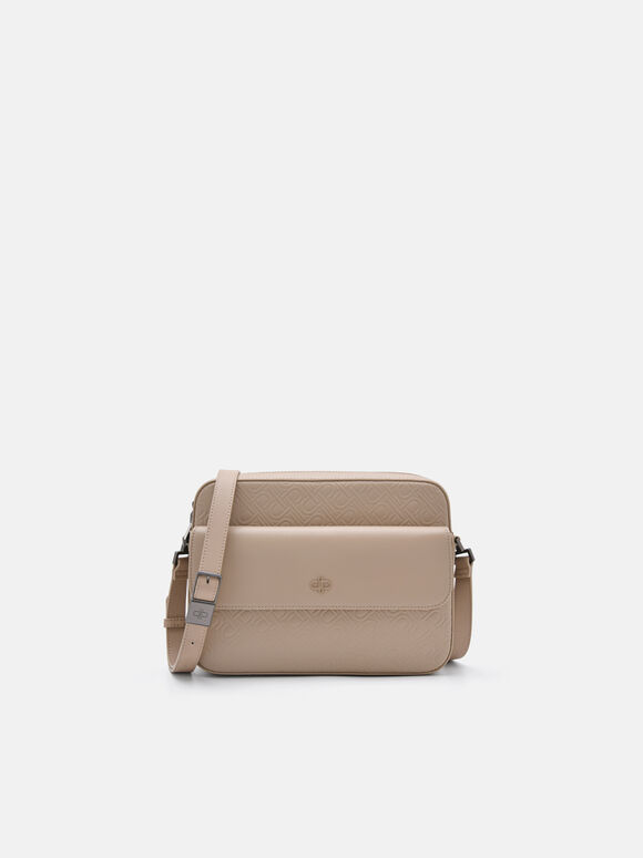 Leather Crossbody Bag, , hi-res