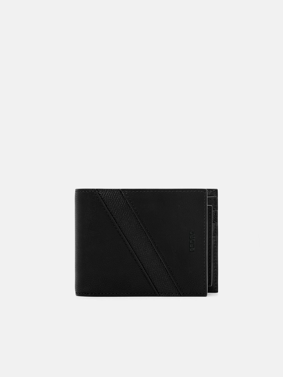 Leather Bi-Fold Wallet with Insert,