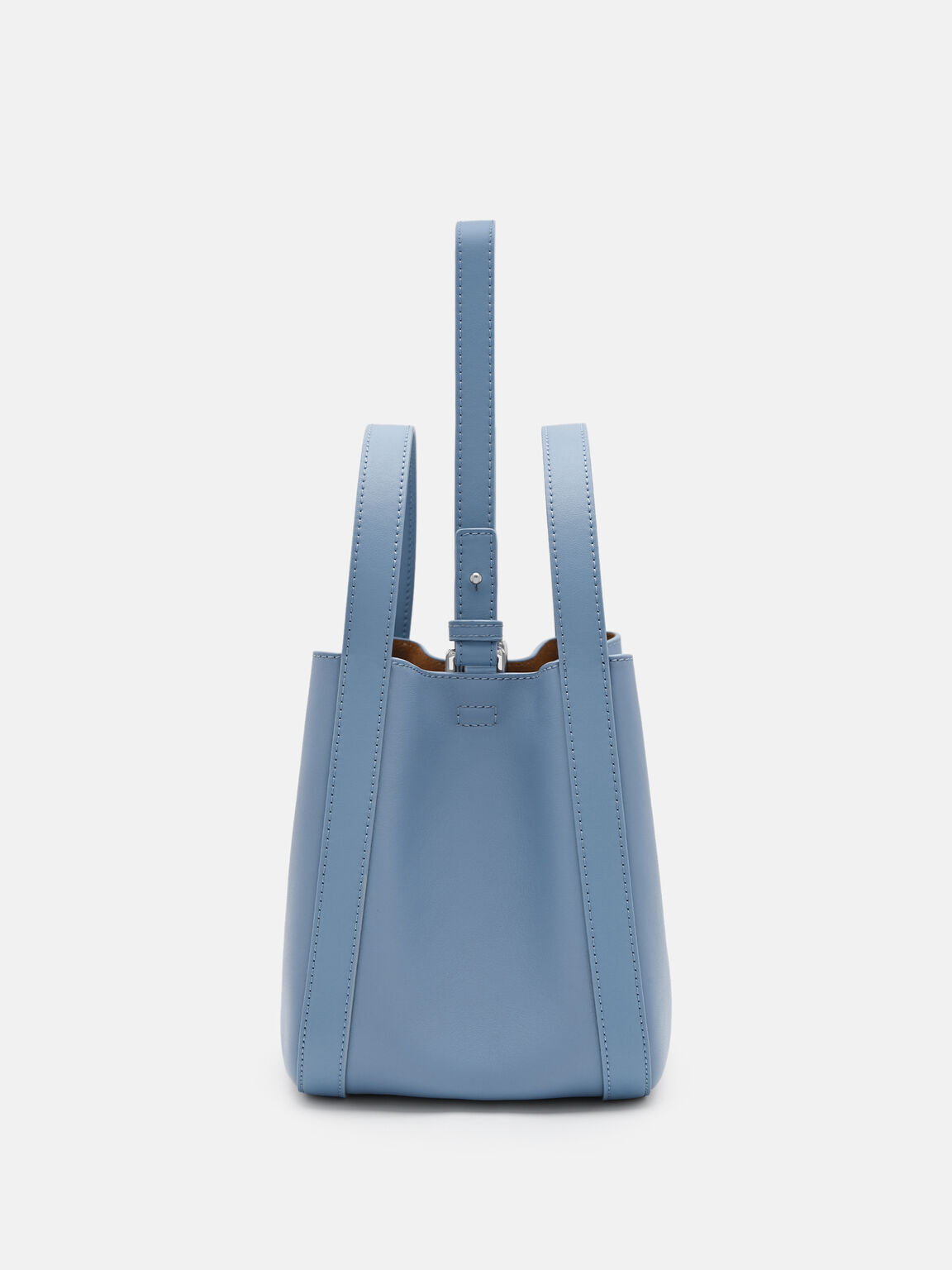 Dana Leather Bucket Bag, , hi-res