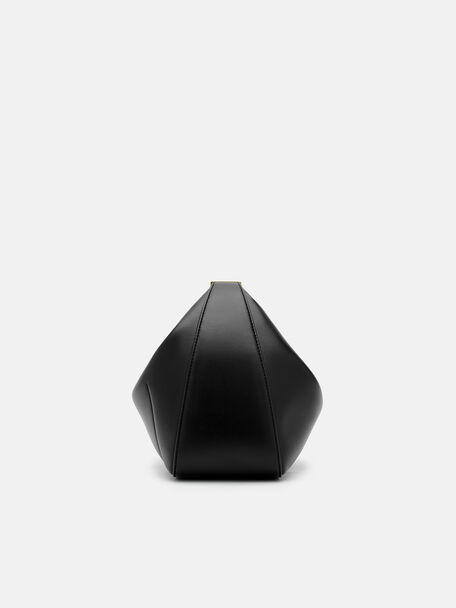 PEDRO Icon Leather Heel Sandals, Black