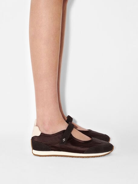 Sepatu Sneakers Satin Romy, , hi-res