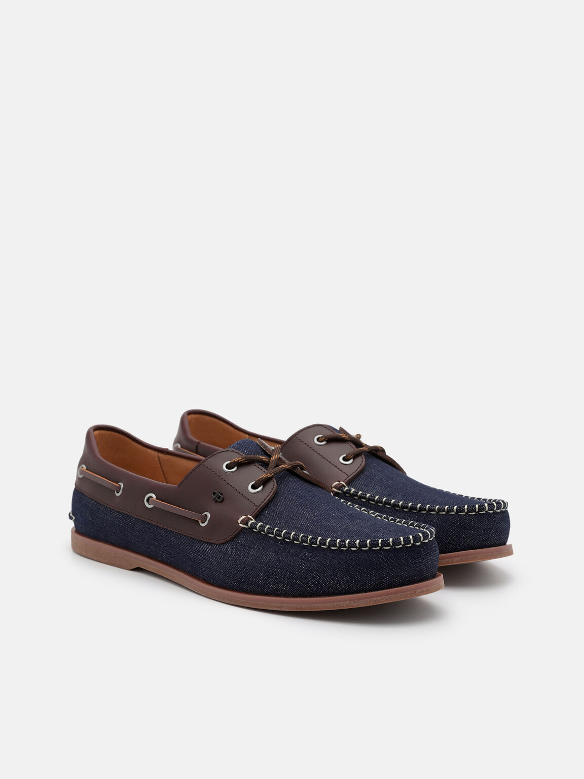 Denim Boat Shoes, , hi-res