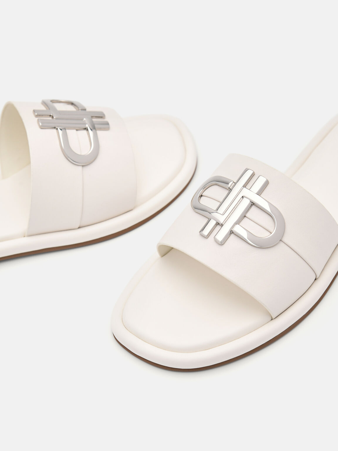 PEDRO Icon Leather Slide Sandals, 