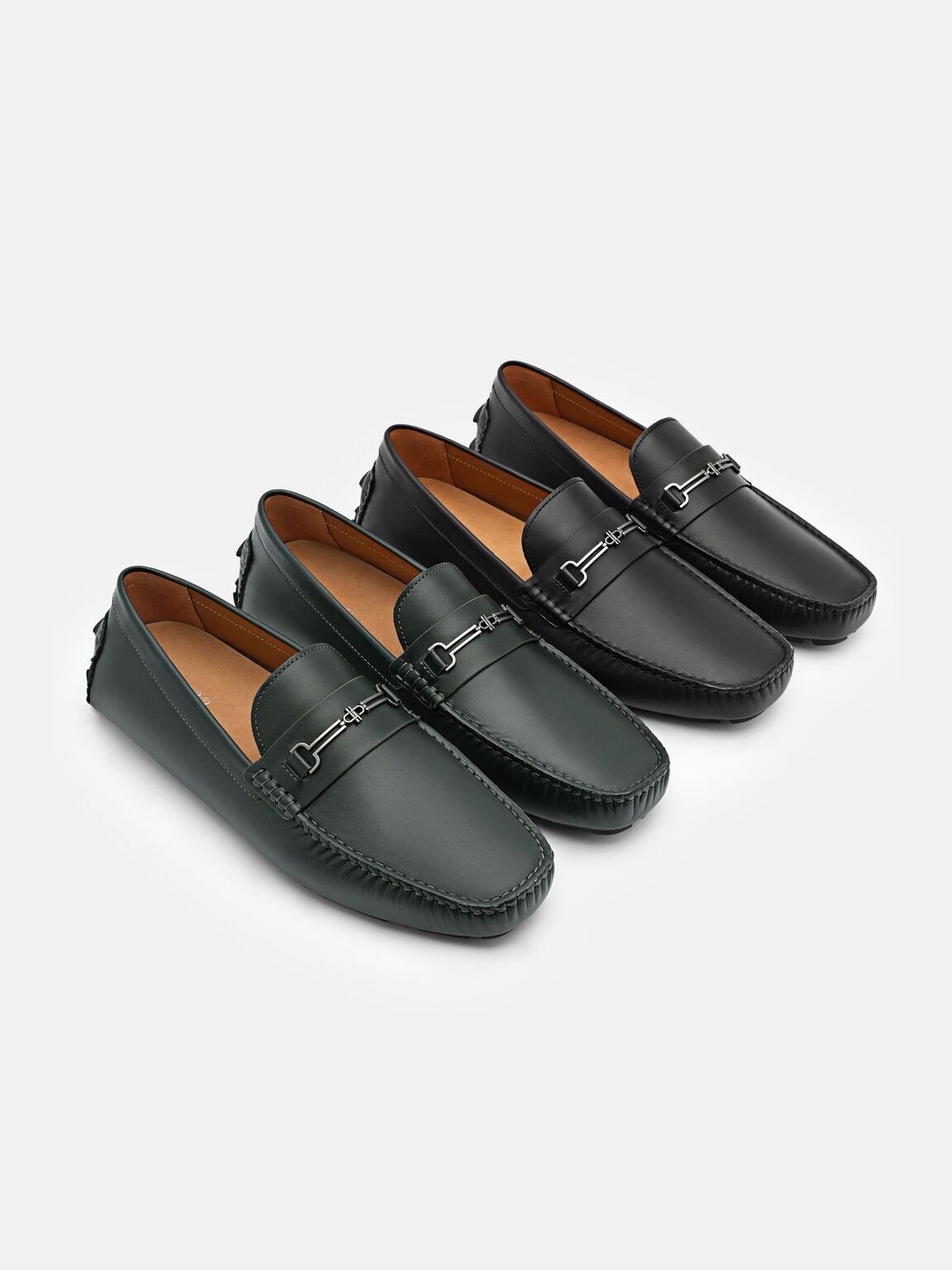 Alistair Leather Horsebit Driving Shoes, , hi-res