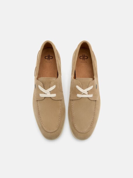 Sepatu Boat Suede Roam, , hi-res