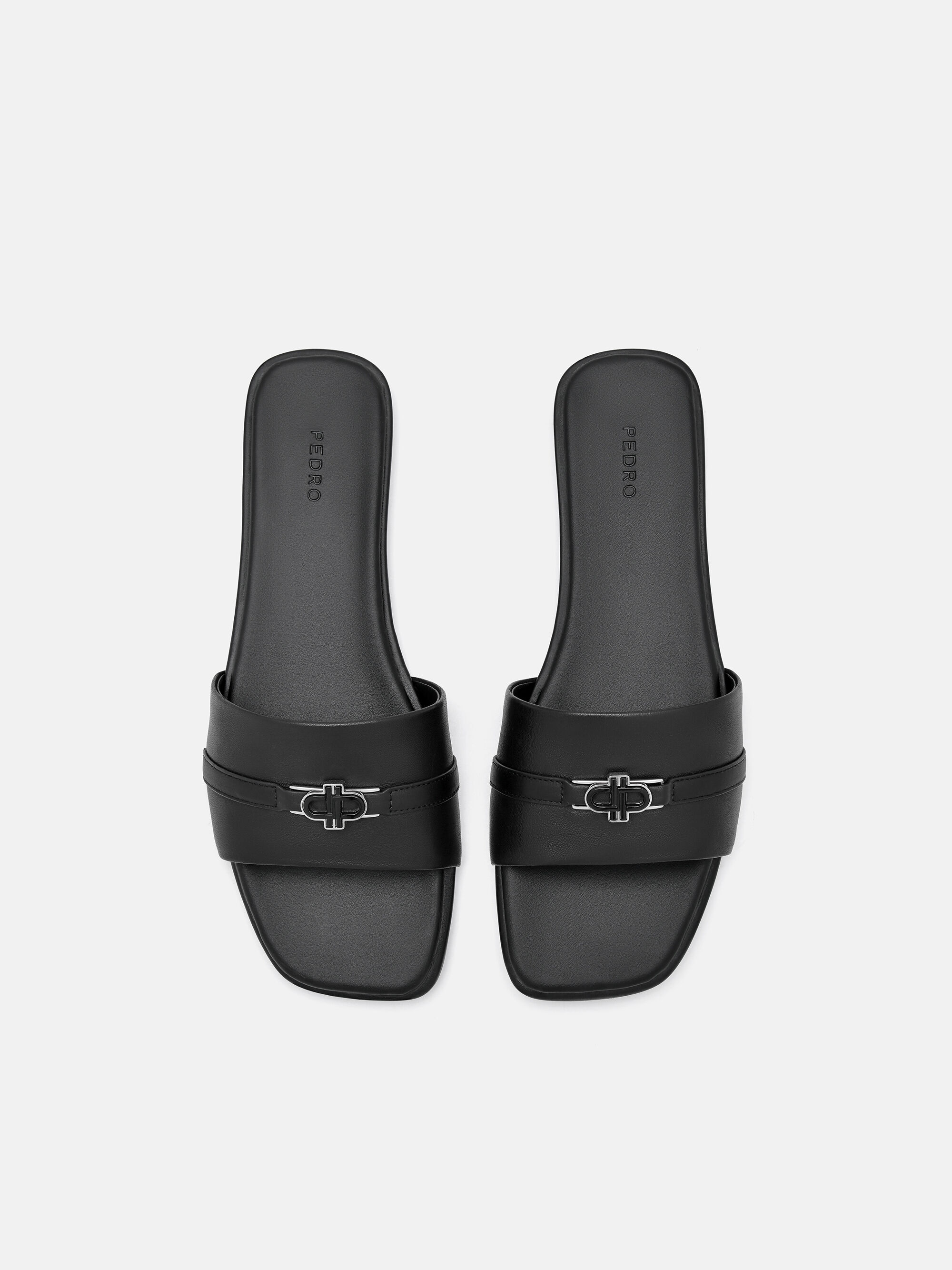 ★PEDRO★PEDRO Icon Leather Sandals レザーサンダル/送料込 PEDRO Icon Leather Sandals - Black - PEDRO ID