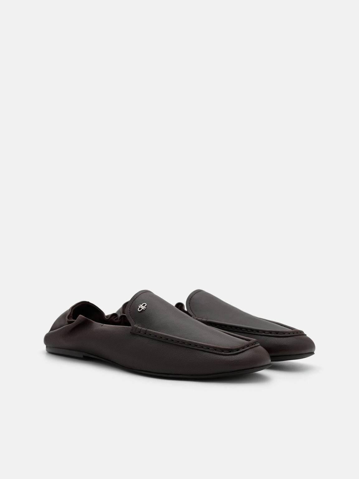 Gabrielle Leather Loafers, , hi-res
