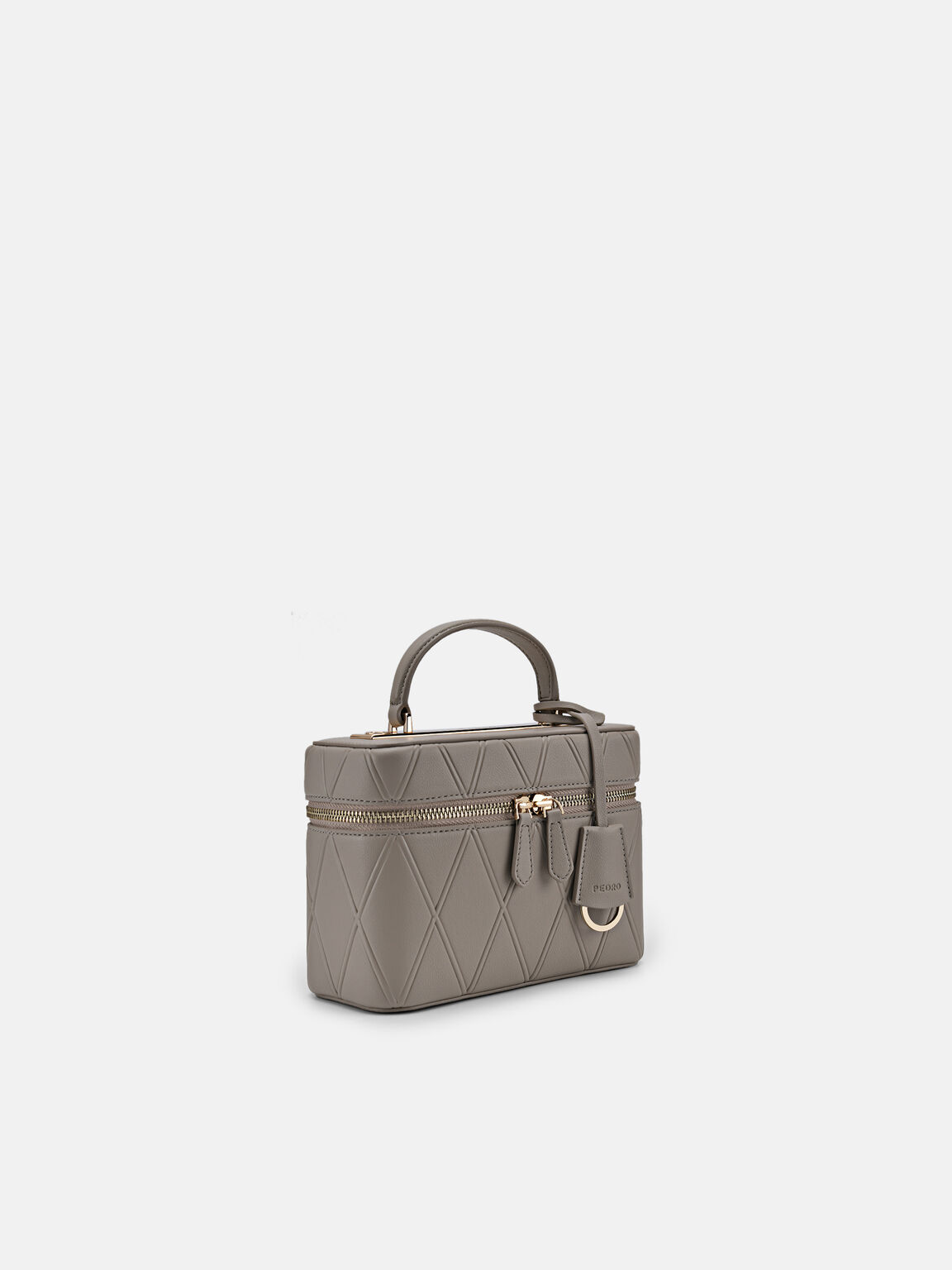Ari Boxy Shoulder Bag, Taupe