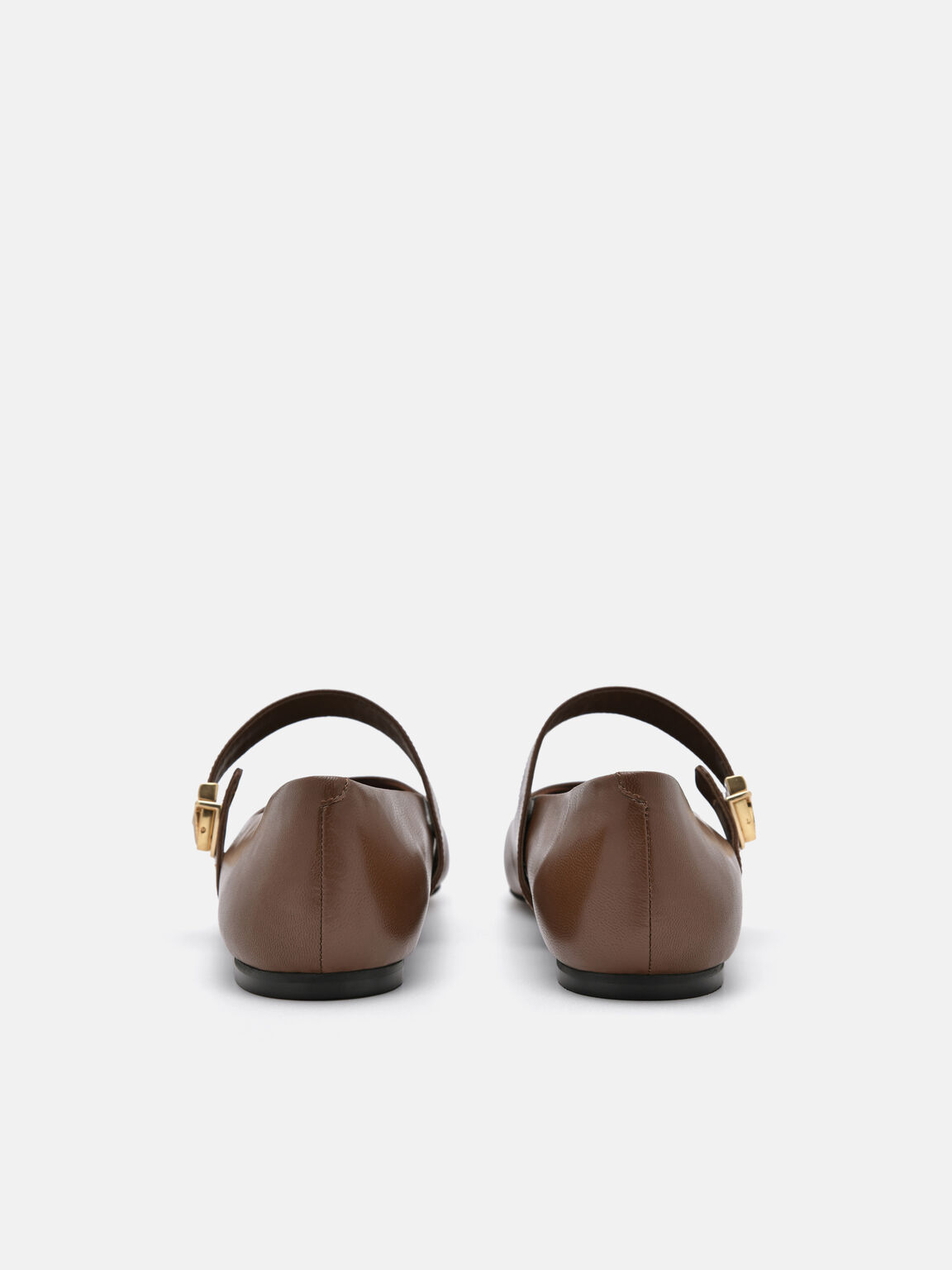 Lottie Leather Ballerina Flats, 