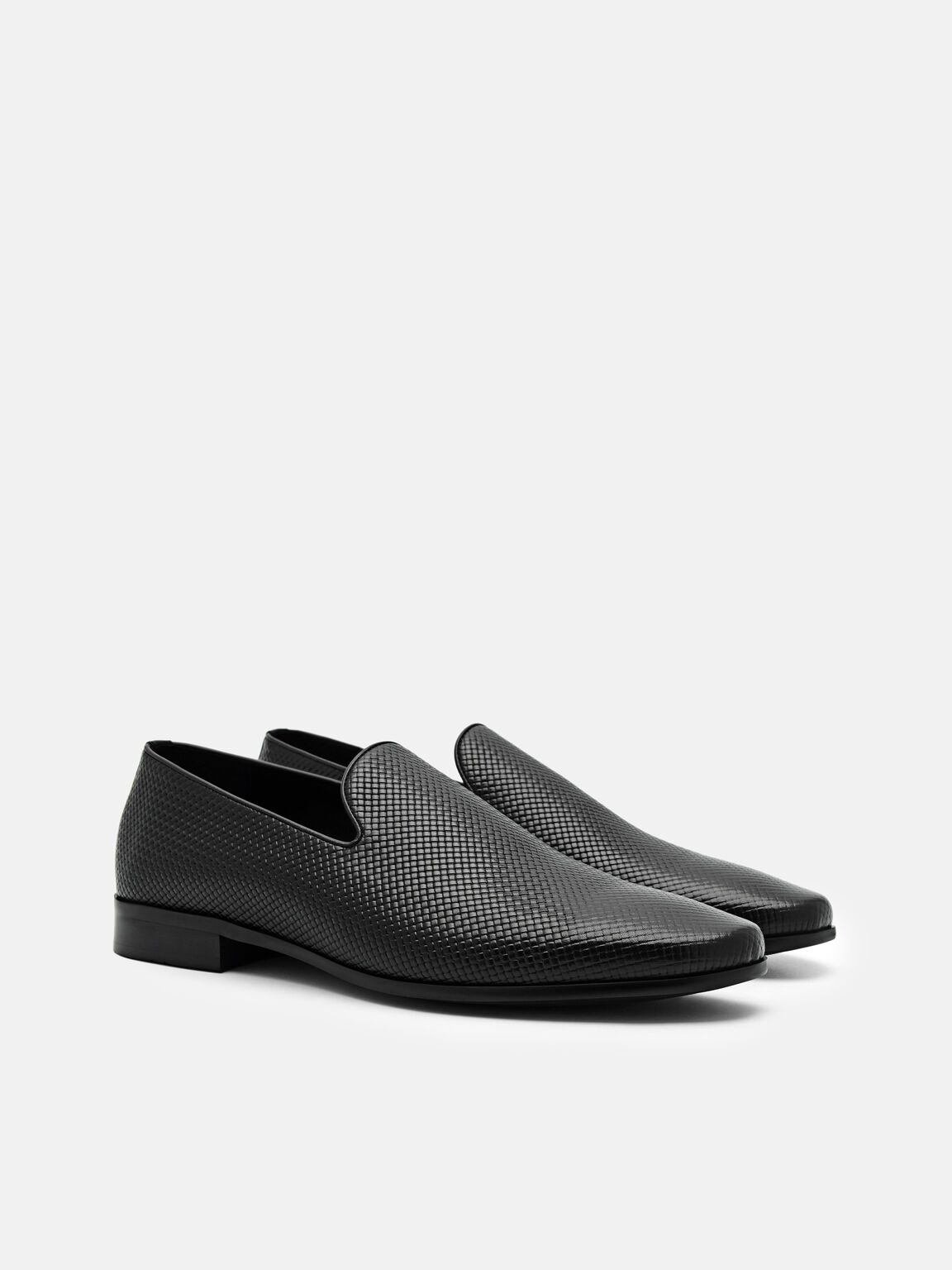 Loafer Kulit Bertekstur, , hi-res