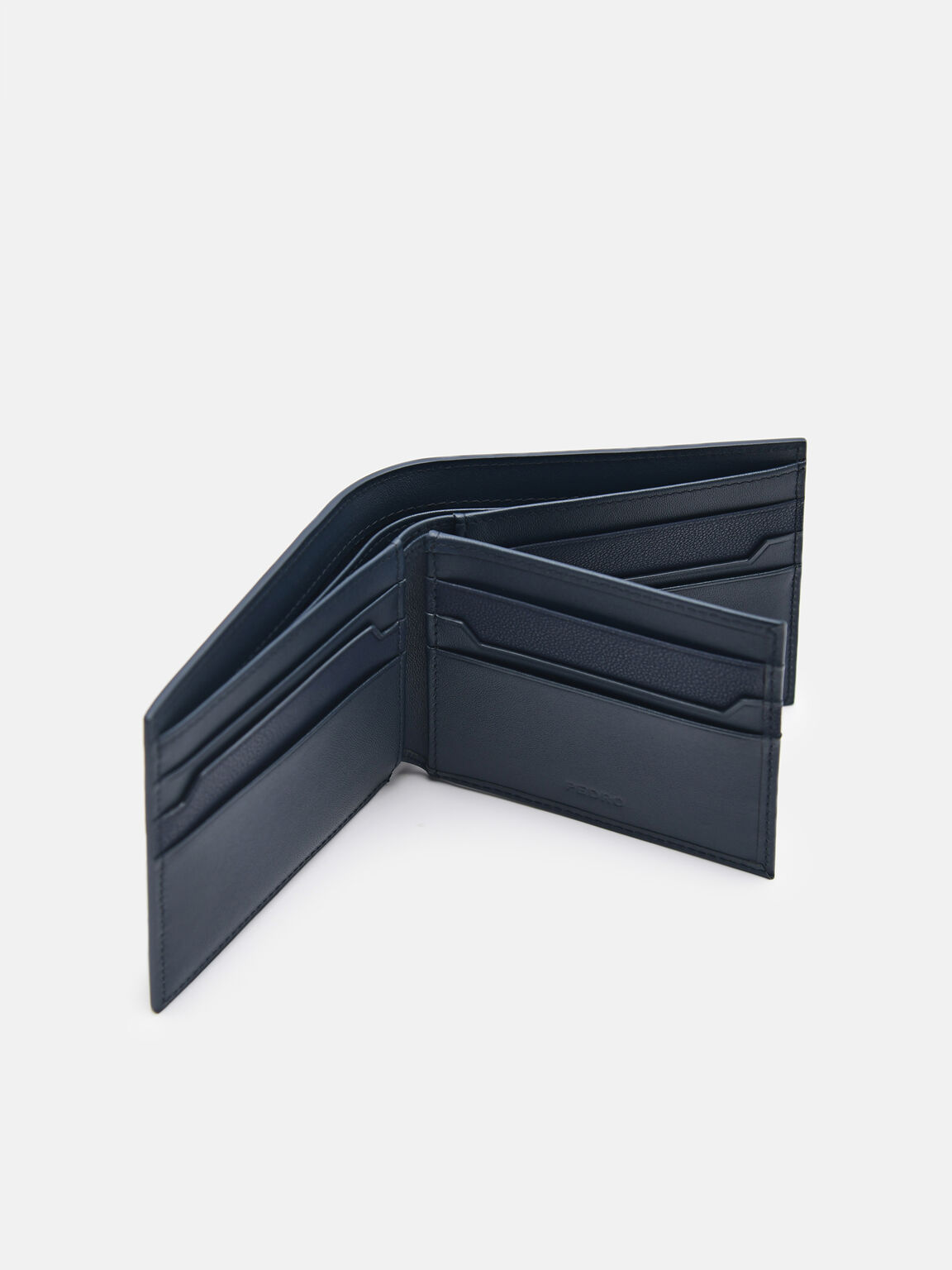 Dompet Lipat Dua Kali Lipat dari Kulit, 