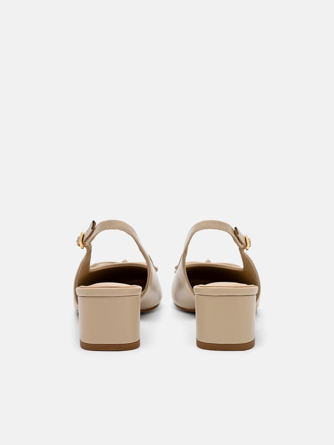 Sepatu Pumps Mary Jane Kulit Anna, 