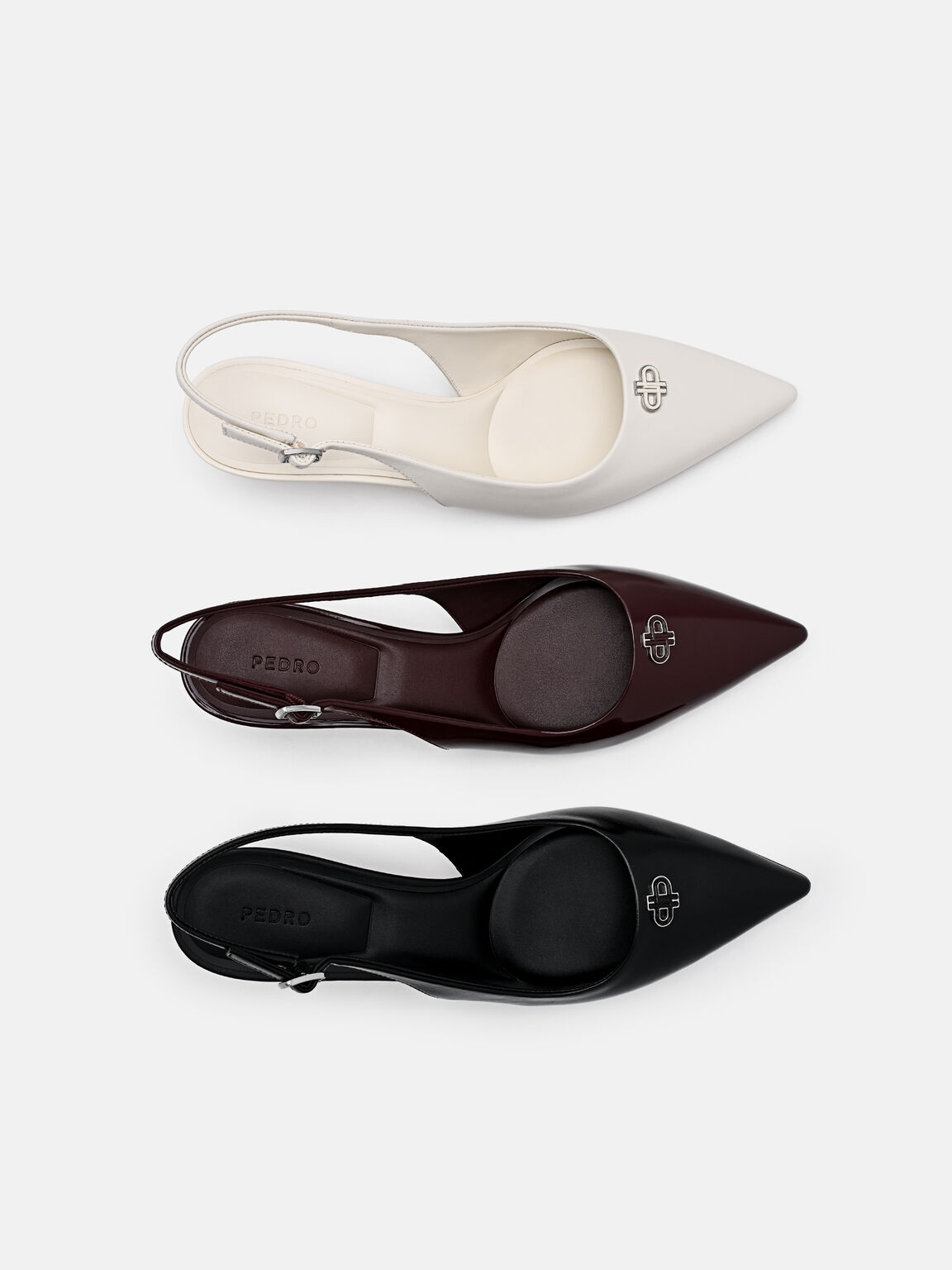 Sepatu Hak Slingback Kulit, , hi-res