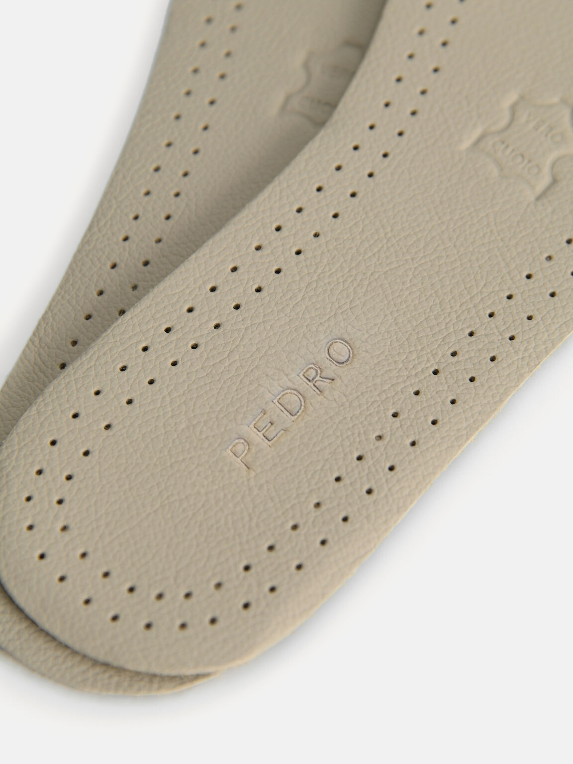 Genuine Leather Insole, Beige