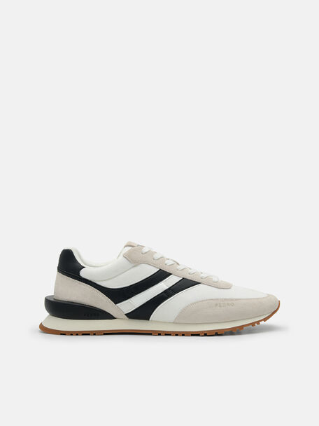 Powell Suede Sneakers, Light Grey