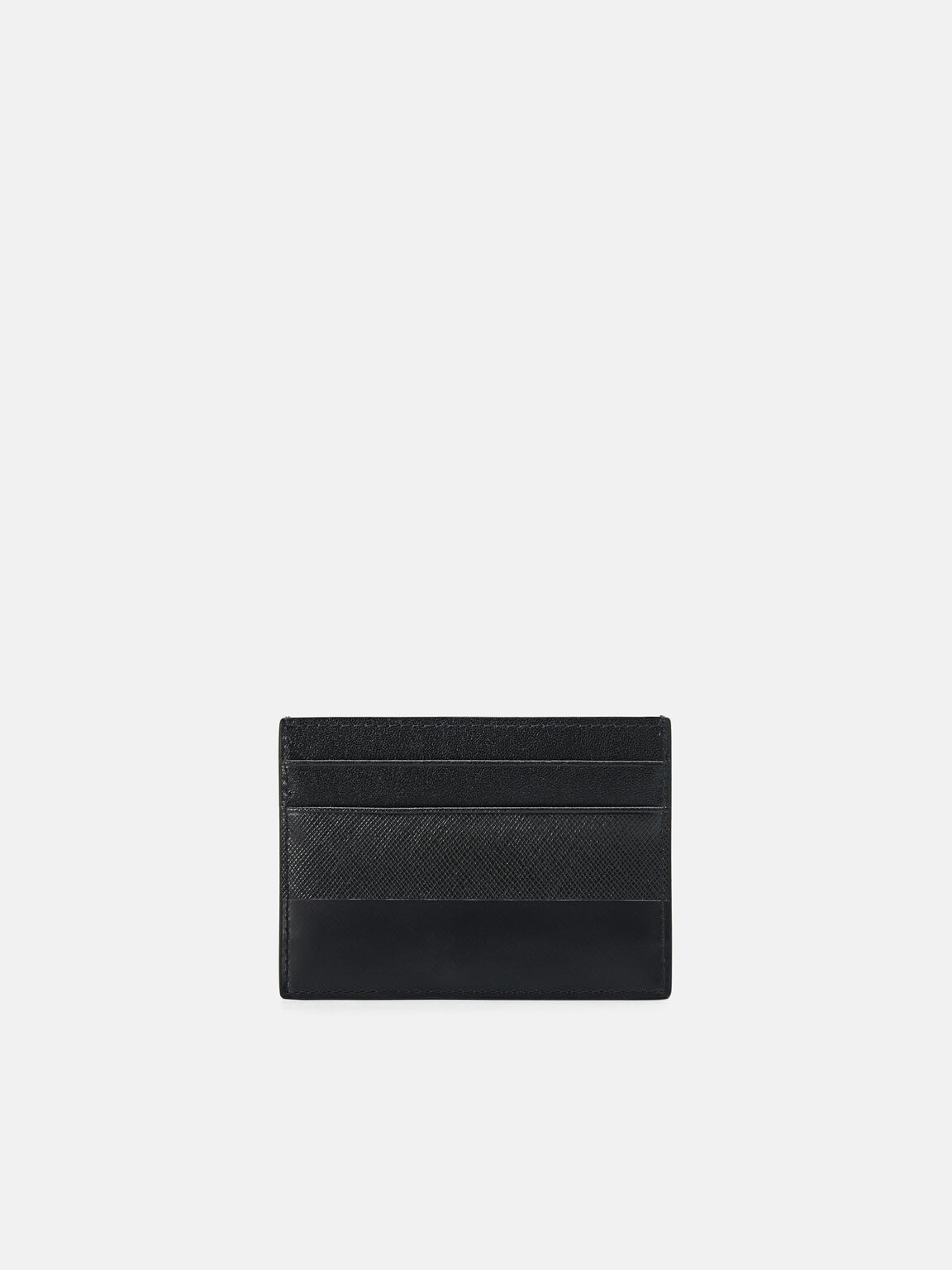 Saffiano Leather Card Holder, 