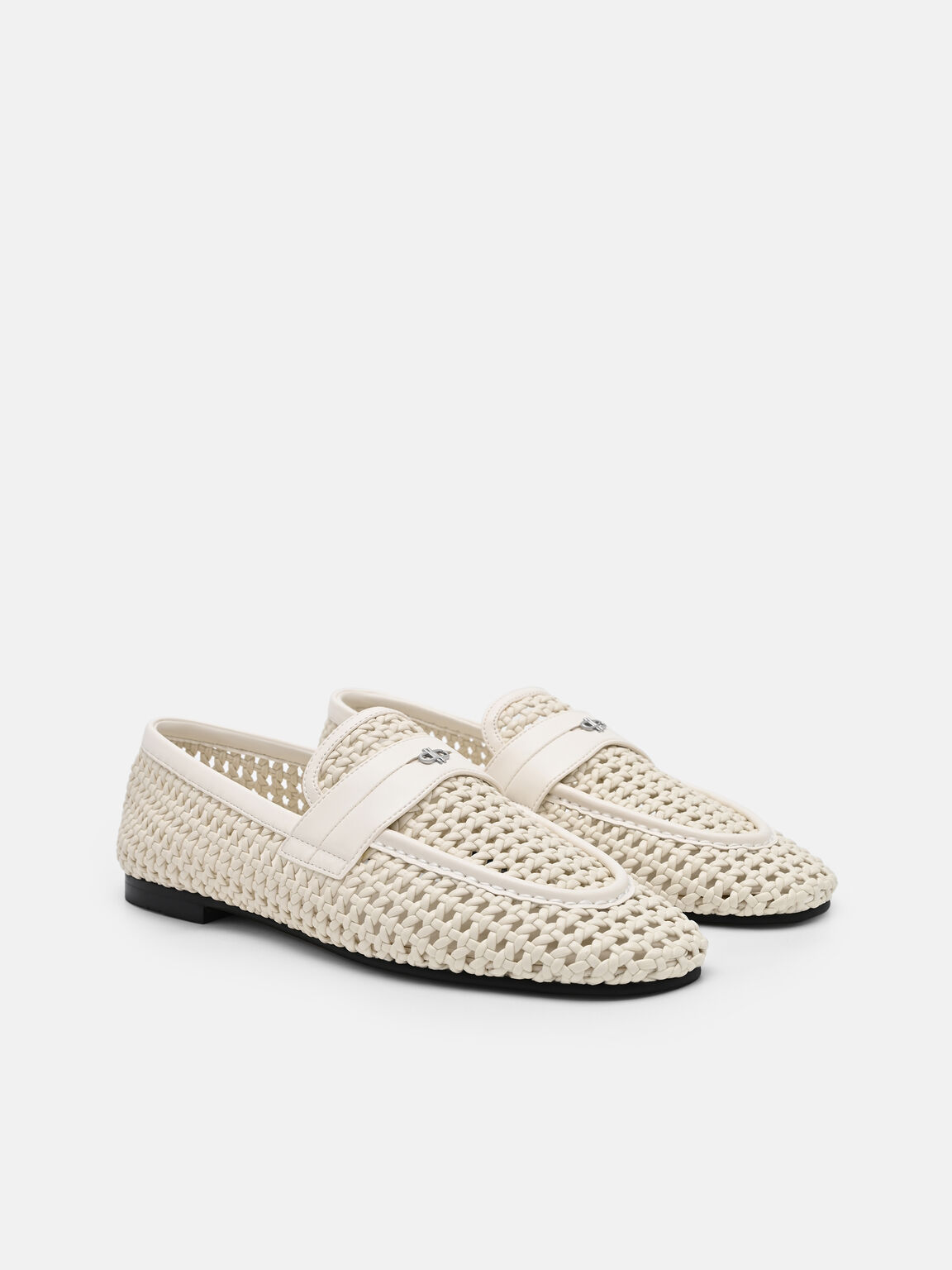 Brynn Loafers Anyaman, 