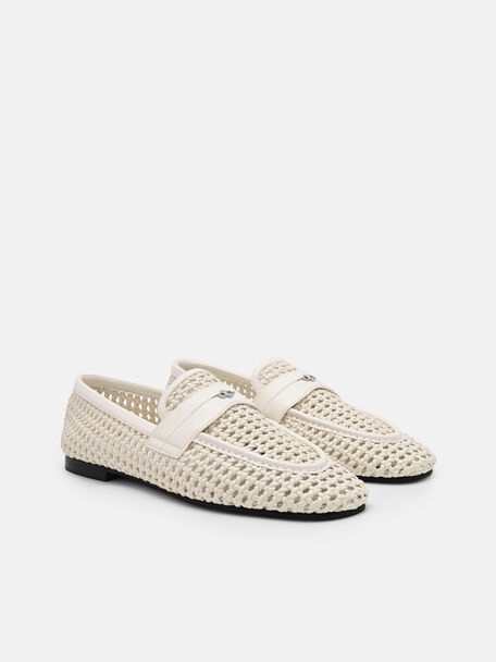 Brynn Loafers Anyaman, 