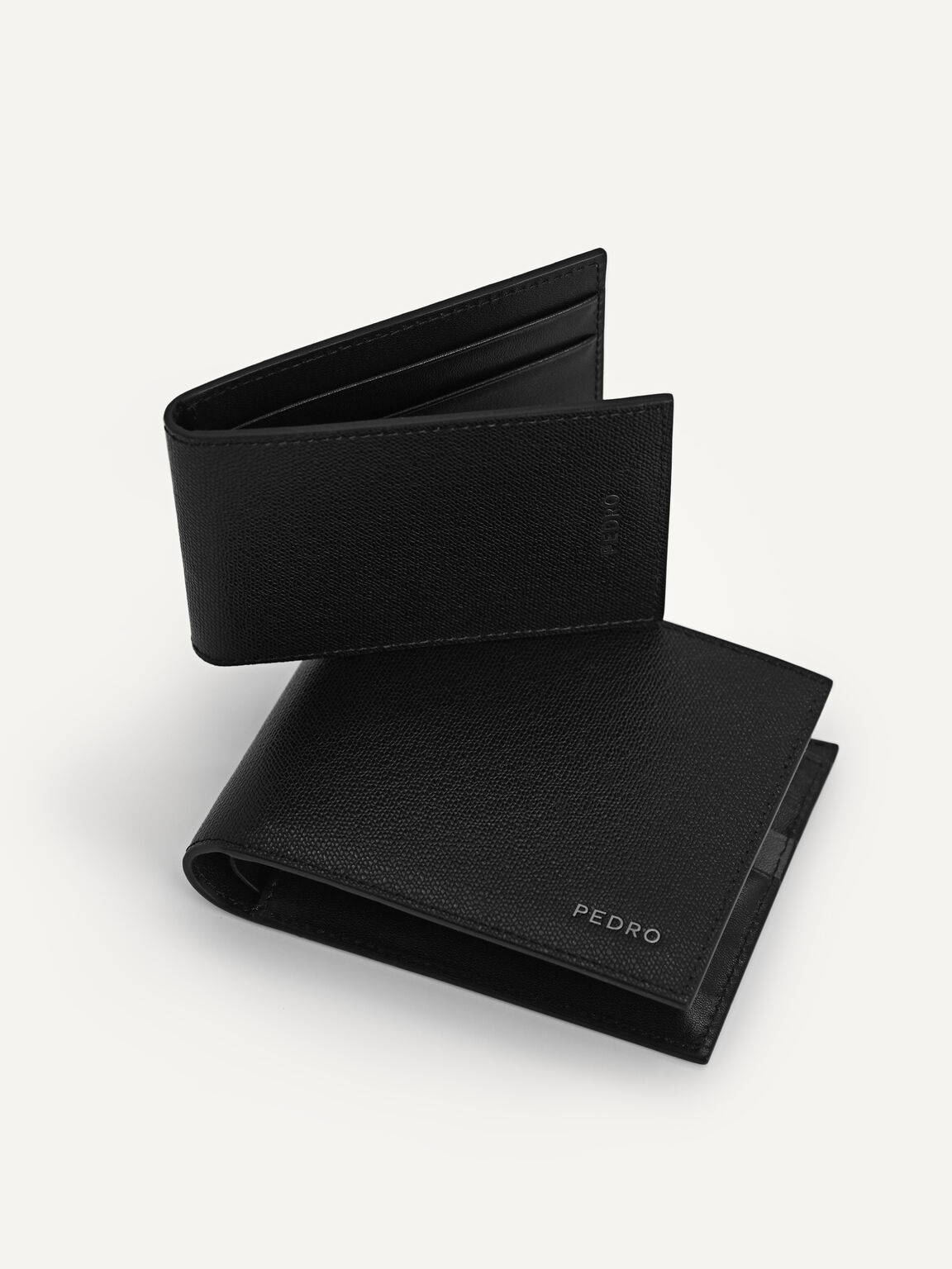 Full-Grain Leather Wallet with Insert, 