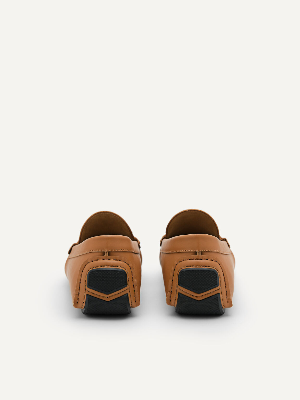 Sepatu Mengemudi Kulit Horsebit, 