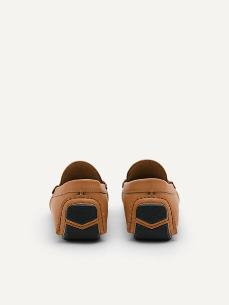 PEDRO Icon Leather Heel Sandals, Black