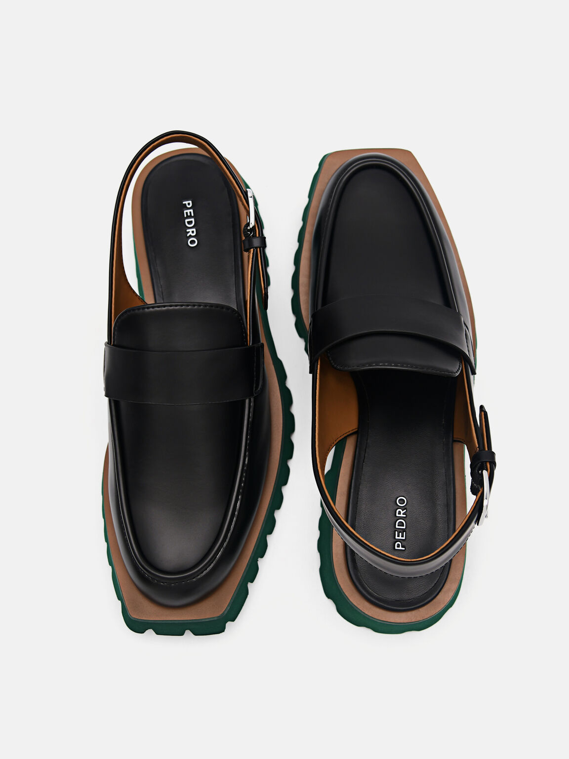Grapnel Chunky Loafer Mule, 