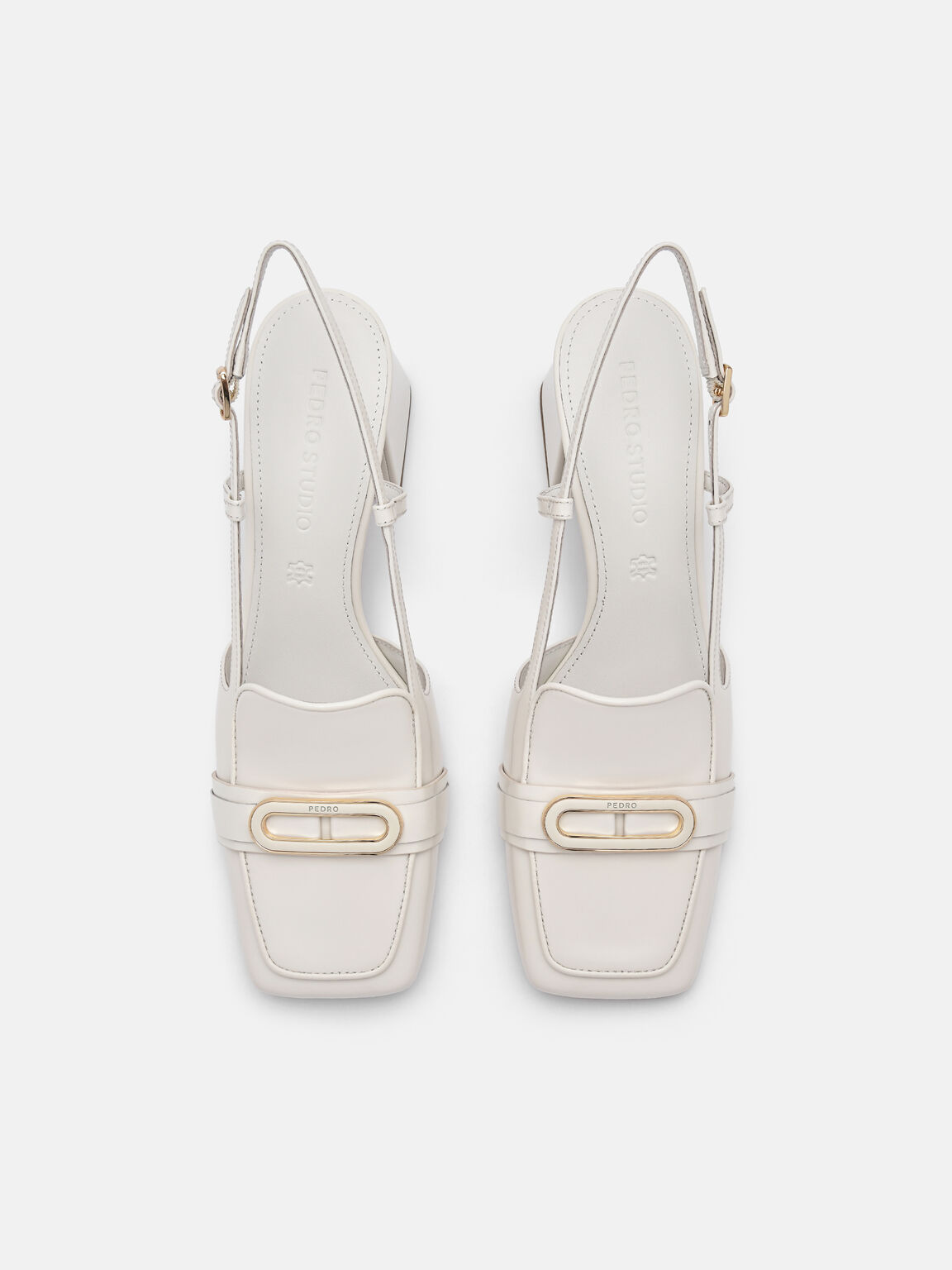 PEDRO Studio Leather Heel Pumps, 