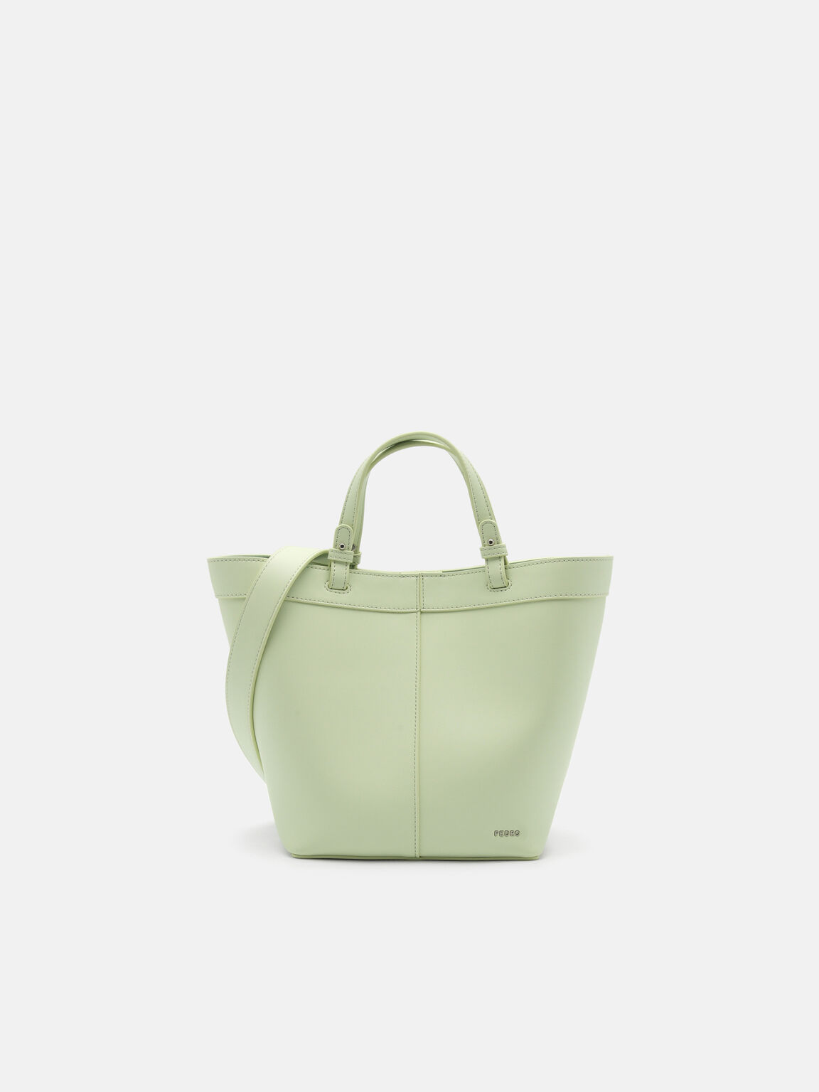 Zinnia Tote Bag, Light Green, hi-res