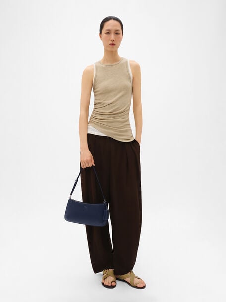 Jatte Leather Charm Shoulder Bag, , hi-res