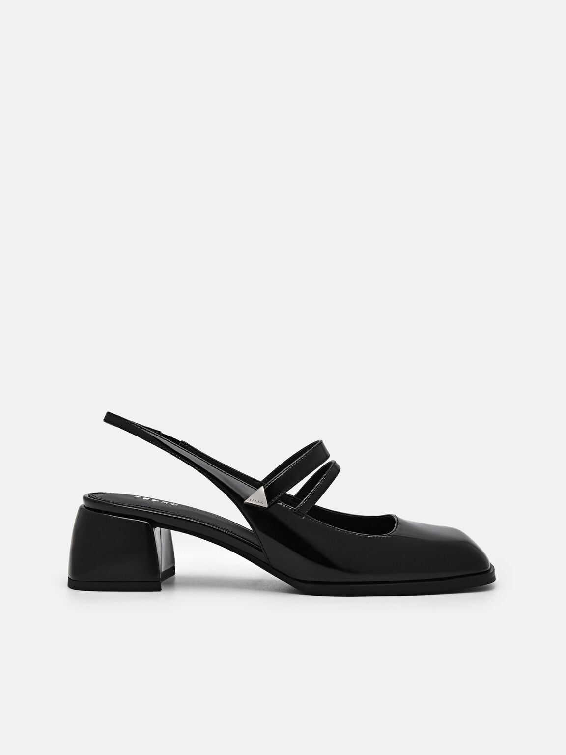 Tria Heel Pumps, Black, hi-res