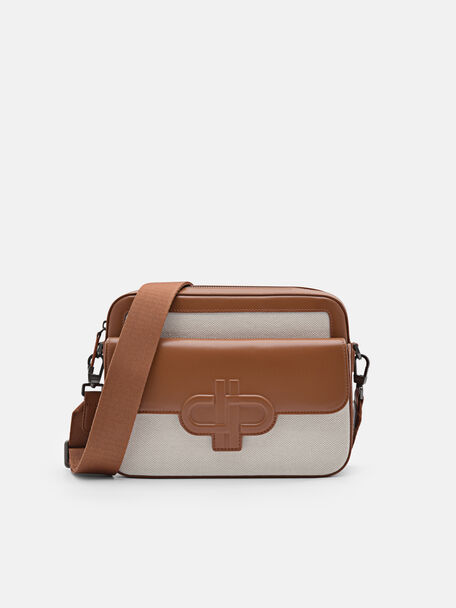 PEDRO Icon Leather Sling Bag, Cognac, hi-res