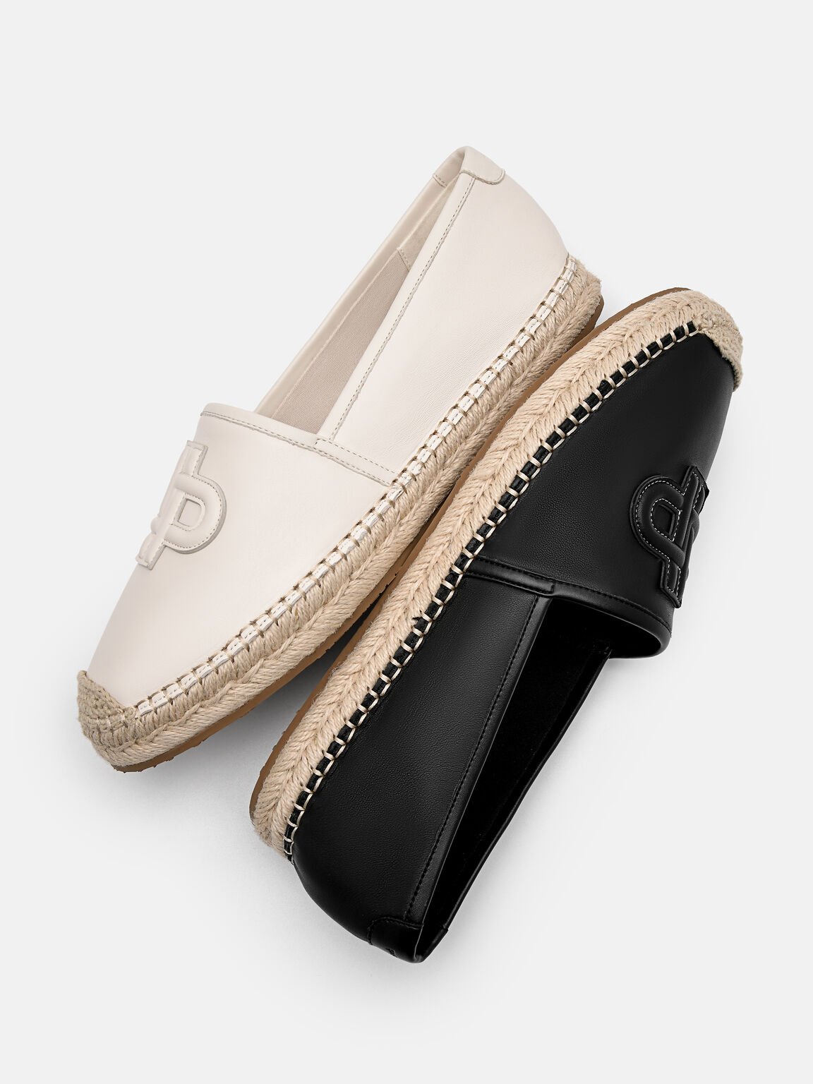 PEDRO Icon Leather Loafers, Black