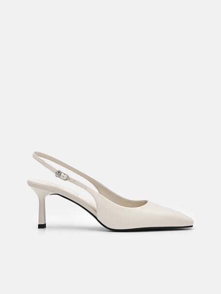 PEDRO Studio Leather Slingback Pumps, 