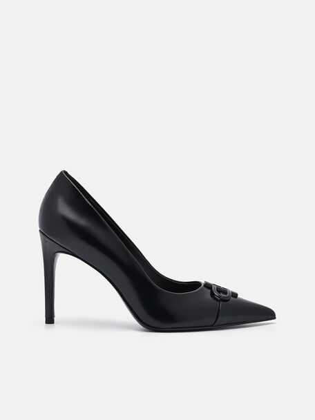 Sepatu Hak Kulit Ikon PEDRO, 