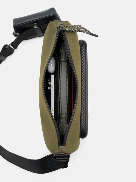 Devon Nylon Crossbody Bag, 