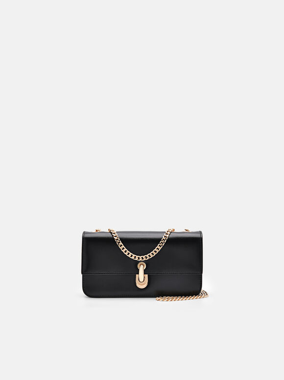 Leather Travel Organizer, Black, hi-res