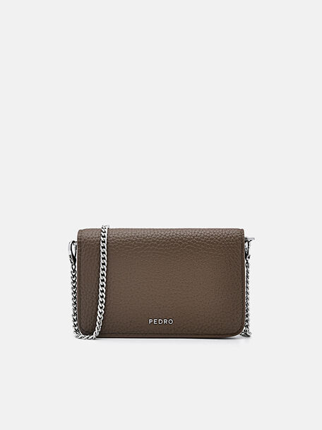 Embossed Leather Bi-Fold Wallet, 