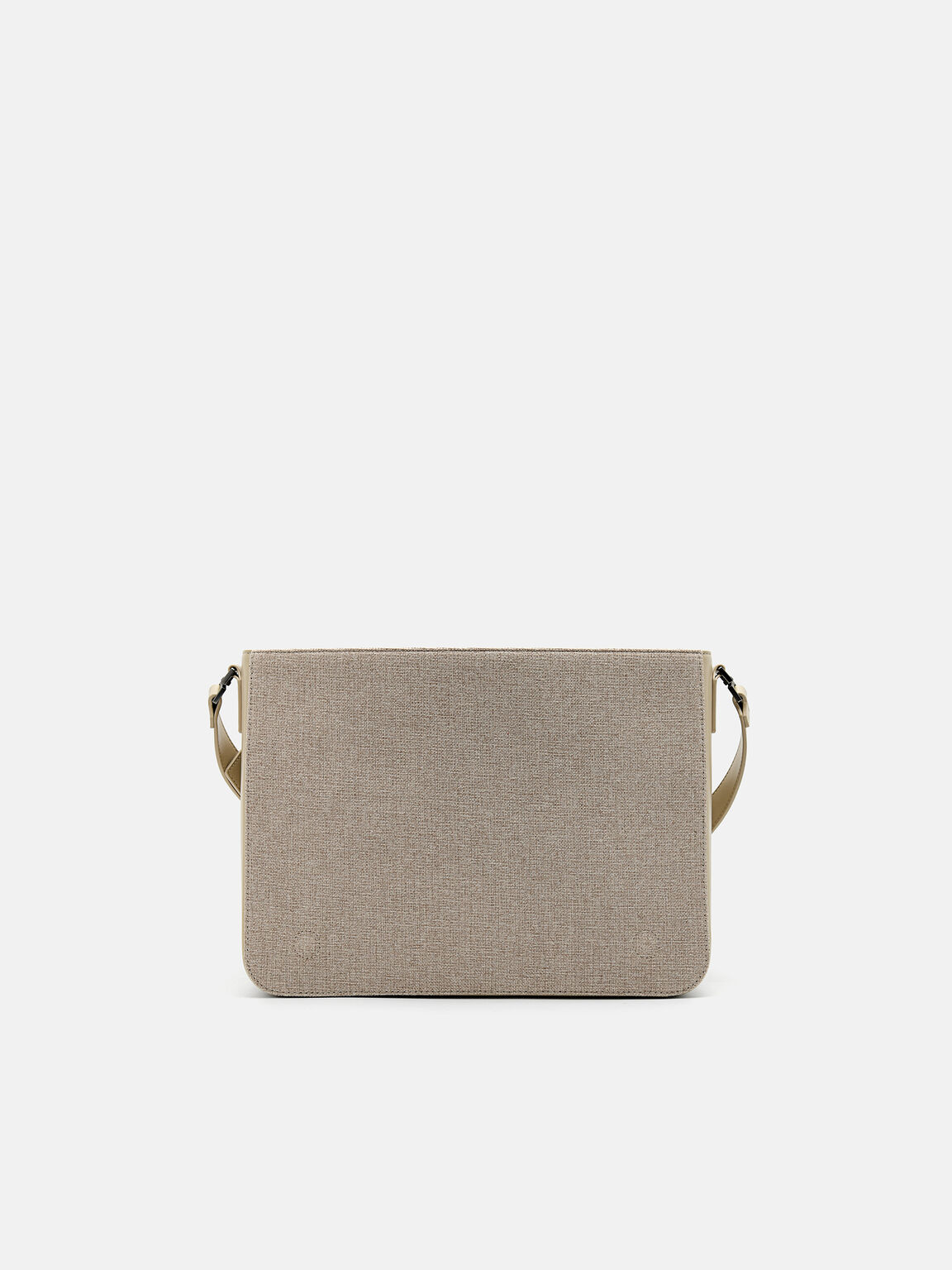 Textured Panel Messenger Bag, 