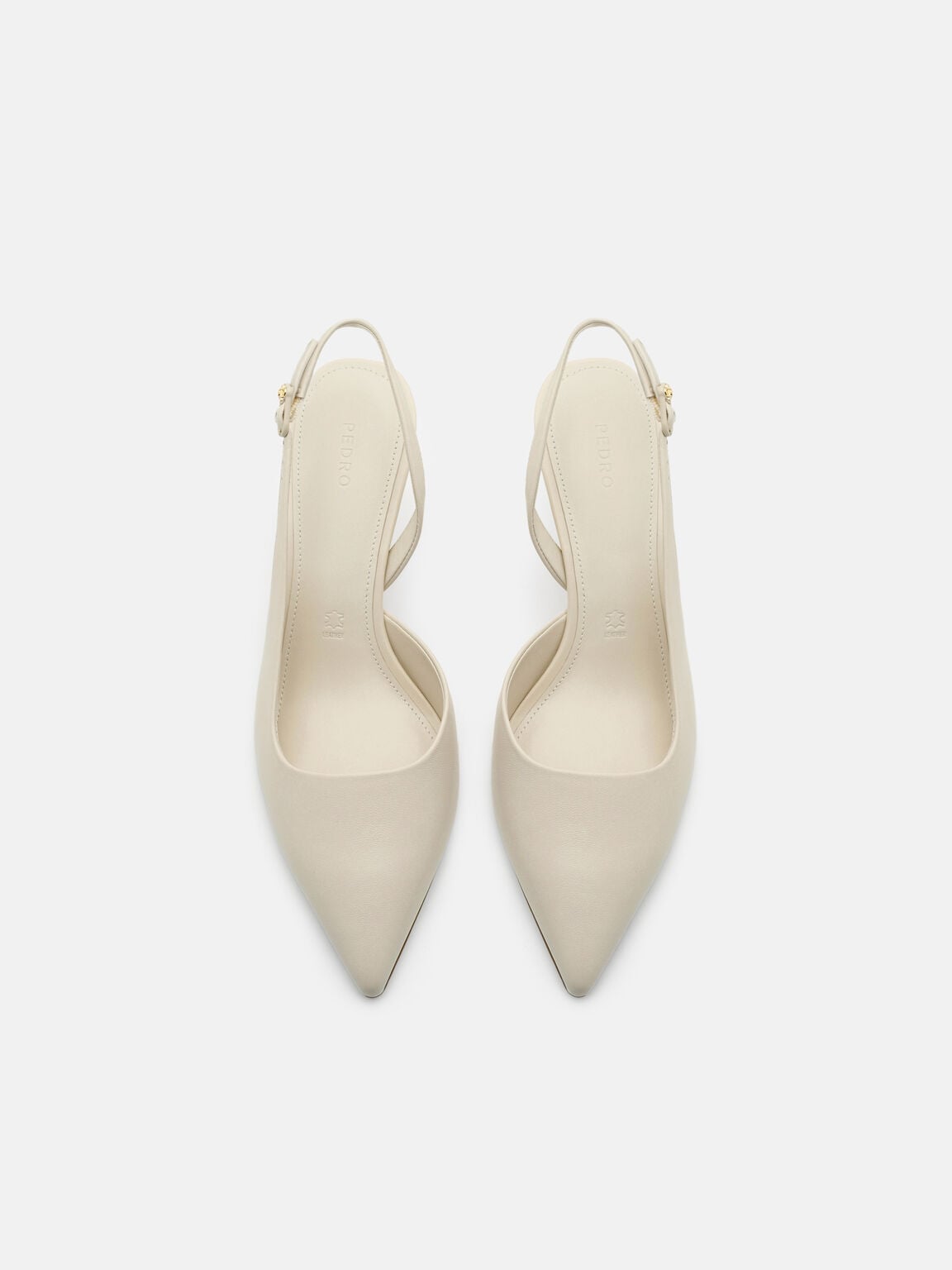Isla Leather Slingback Heel Pumps, , hi-res