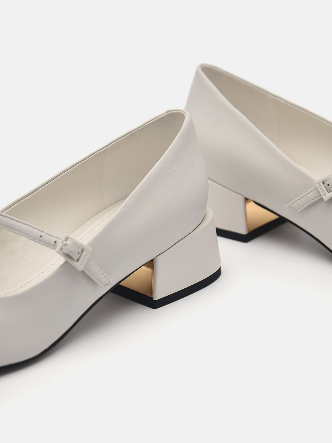 Bianca Leather Mary Jane Pumps, 