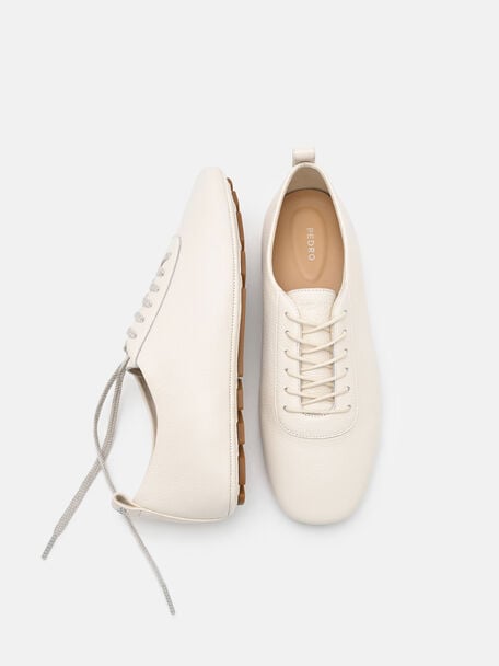 Kendall Leather Flats, , hi-res