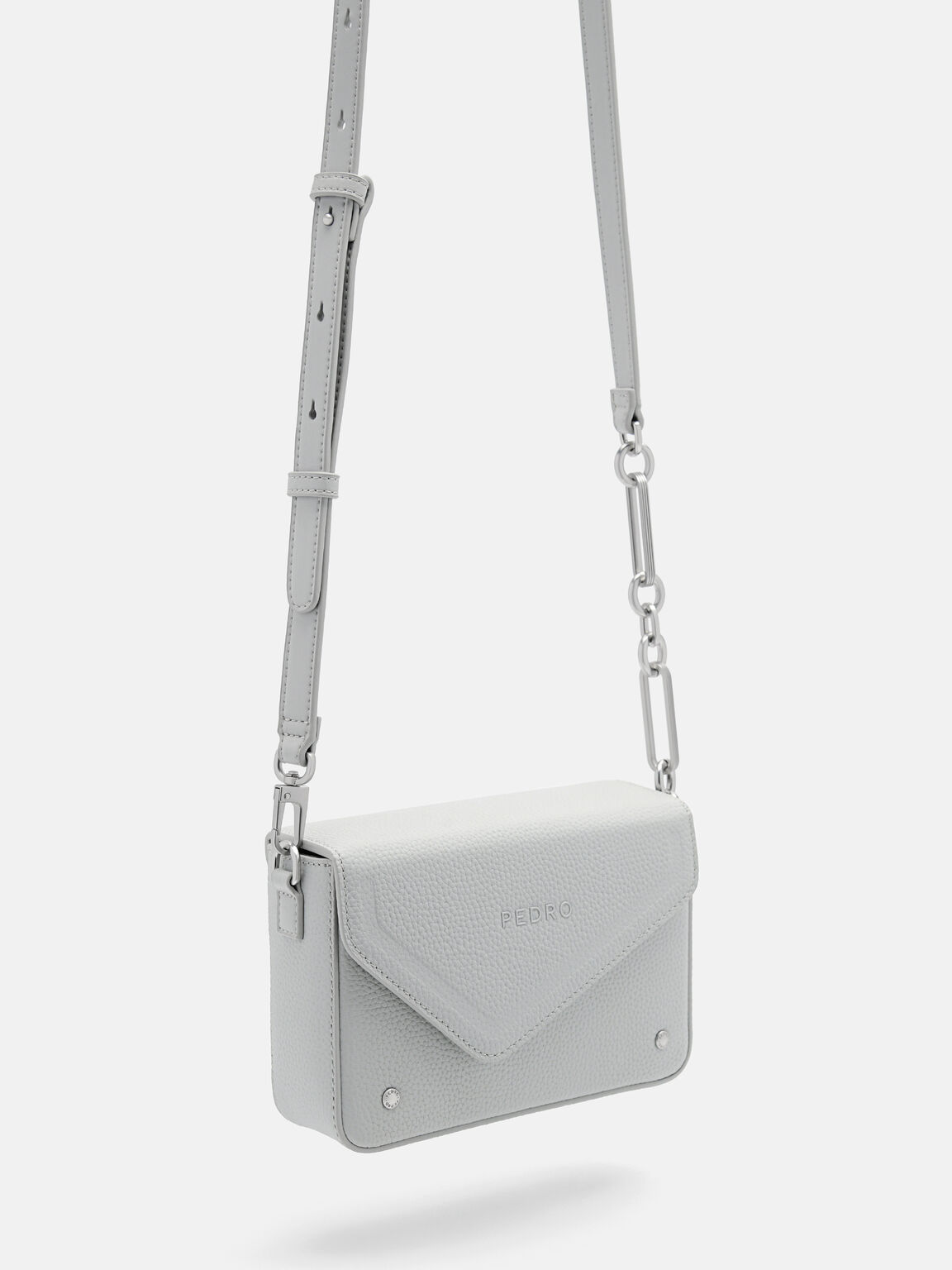 Tas Selempang Kotak dari Kulit Taper, 